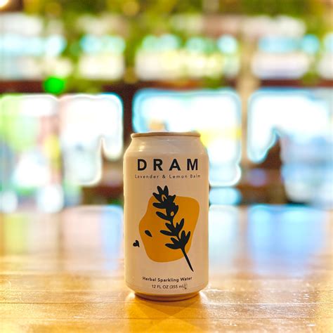 DRAM HERBAL SPARKLING WATER LAVENDER LEMON BALM Joppa Fine Foods