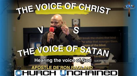 The Voice Of Christ Vs The Voice Of Satan Hearing The Voice Of God