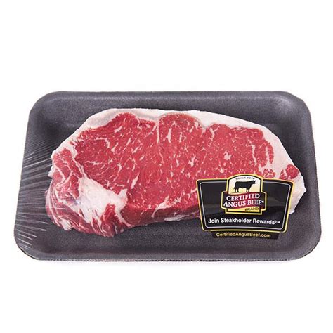 Certified Angus Beef Boneless Beef Strip Steak Individual Fresh From