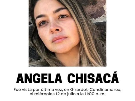 Ngela Chisacal Desaparecida En Girardot Mujer Desaparecida En