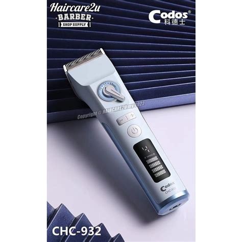 Codos Chc 932 Professional Cordless Hair Clipper Turbo Boost Shopee