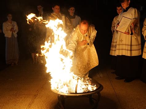 Apr Easter Vigil In The Holy Night Trumbull Ct Patch