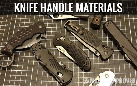 Knife Handle Materials Guide