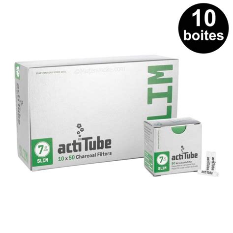 Filtre à charbon actif cigarette OCB Activ tips Gizeh Charbon