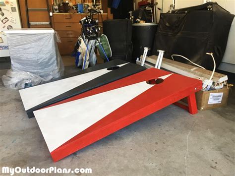 DIY Cornhole Boards | MyOutdoorPlans