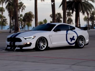 2016 Ford Mustang With 20x10 15 Variant Argon And 285 35R20 Nitto Nt555