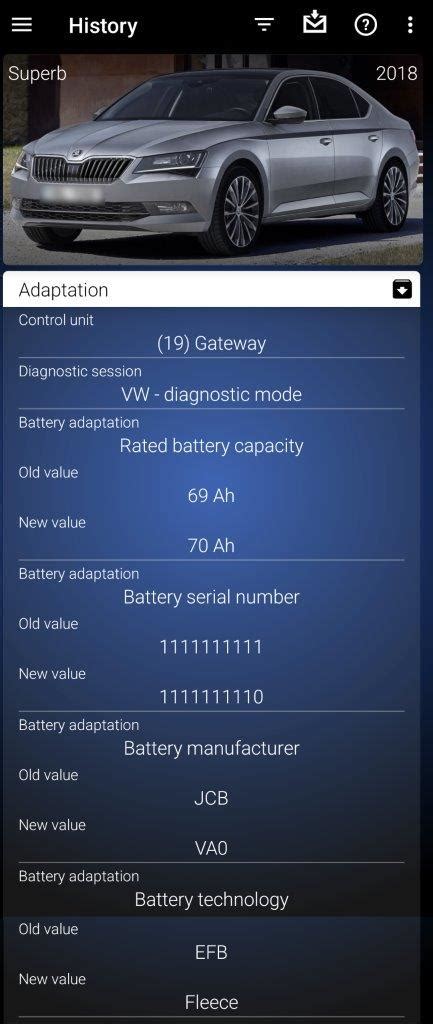 Dead Battery EFB Vs AGM Replacement And Self Code Skoda Superb Mk