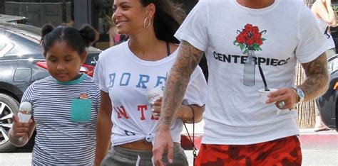 M Pokora Christina Milian enceinte et Violet Virée shopping pour