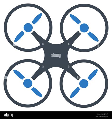 Nanocopter Icon From Business Bicolor Set Stock Photo Alamy