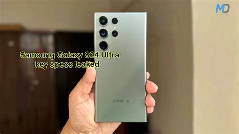 Galaxy S24 Ultra Key Specs Leaked Including A Titanium Body Chipset