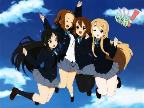 K On Tainaka Anime Girls Akiyama Mio Hirasawa Yui Tsumugi Mio Hirasawa K Ritsu 720p