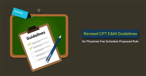 Newly Revised Cpt E M Guidelines Physician Fee Schedule Proposed Rule