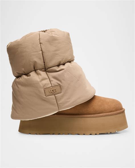 Ugg Classic Mini Dipper Puffer Classic Boots Neiman Marcus