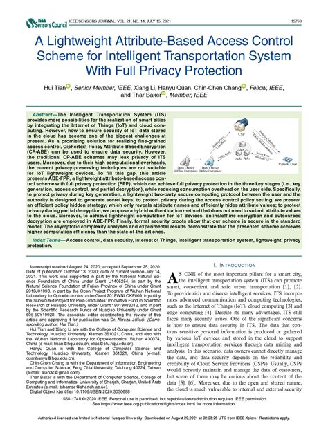 Ieee Sensors Journal