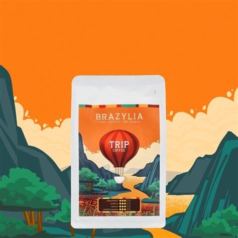 Kawa Ziarnista Trip Coffee Brazylia 250g Konesso Pl