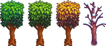 Mahogany Tree - Stardew Valley Wiki