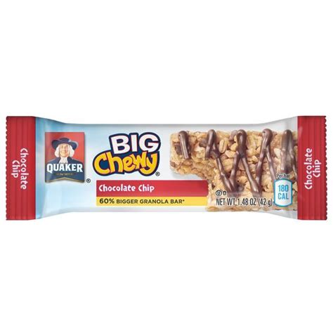 Quaker Big Chewy Chocolate Chip Granola Bar Outerbanksgroceries Get