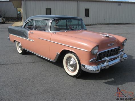 1955 Chevrolet Bel Air 2 Door Hardtop Restored Original V8