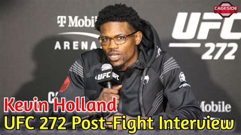 Kevin Holland Wants Daniel Rodriguez Next Talks Thumbs Up Moment