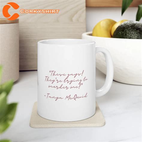 Jennifer Coolidge White Lotus Quotes Mug - Corkyshirt