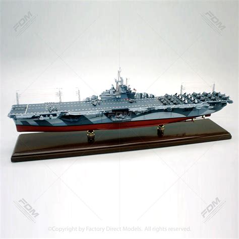 USS Yorktown (CV-10) Aircraft Carrier Model | Factory Direct Models