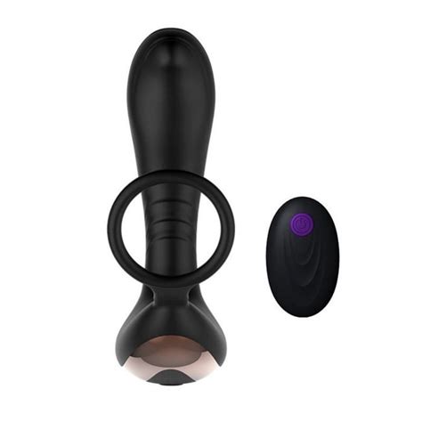 Nouveau Sextoy Am Lior Plug Anal Anneau De P Nis Vibrateur Avec