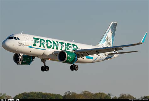 N Fr Airbus A N Frontier Airlines Noah C Jetphotos