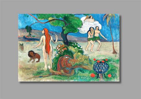 Paul Gauguin Paradise Lost Art Print Paul Gauguin Canvas Wall Art