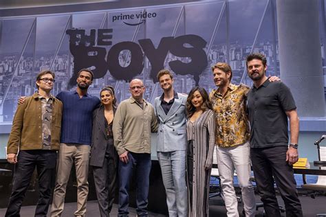 The Boys no Brasil elenco se derrete pelo país em coletiva confira