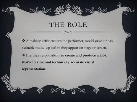 Roles And Responsibilities Of A Makeup Artist