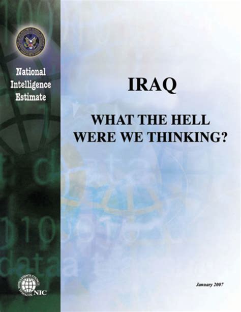 What Does The Latest National Intelligence Estimate Say Tampa