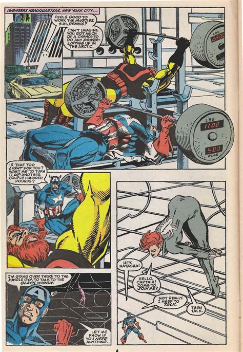 Cap Benches 1 Ton In Captain America 402 Characterrant