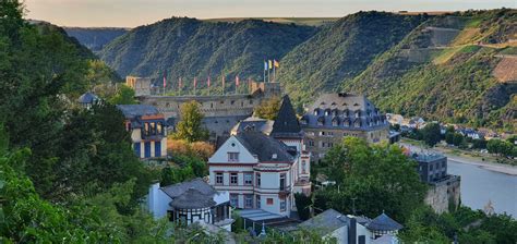 Great Castle Ruin On The Middle Rhine