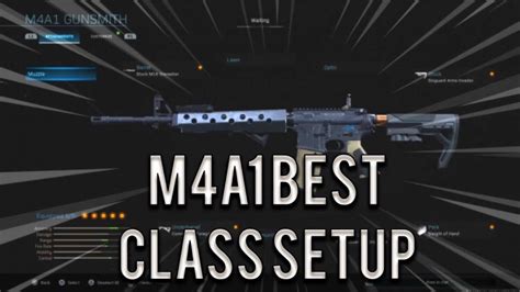 The Best M A Class Setup In Modern Warfare Mw Best Class Setup