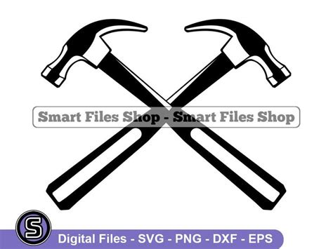 Hammer Logo Svg Hammer Svg Tools Svg Handyman Svg Hammer Dxf Png