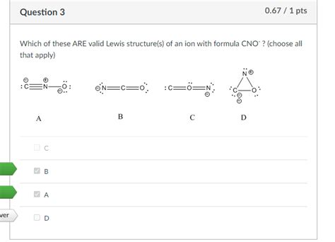 Valid Lewis Structure for CNO- : r/OrganicChemistry