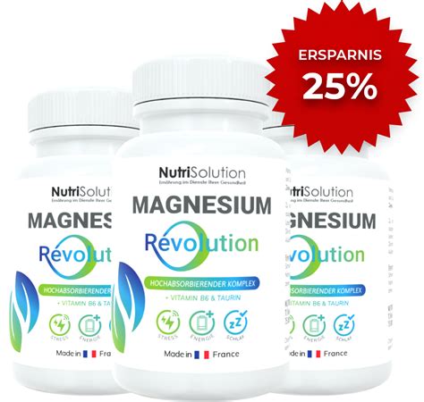 Magnesium Revolution Von Nutrisolution