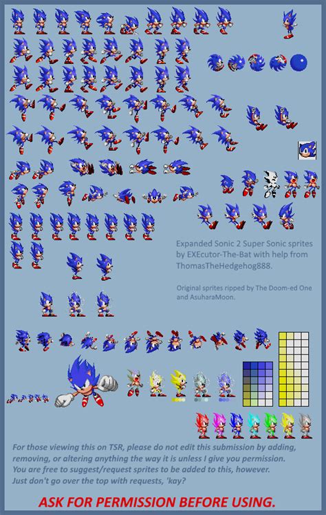 Super sonic sprites sonic 3 - imagessapje