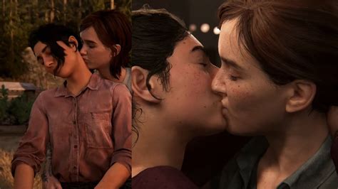 The Last Of Us Part Ii Ellie And Dina Romance Complete Relationship Youtube