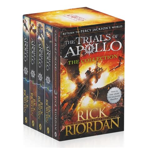 The Trials Of Apollo Collection 5 Book Set From Rick Riordan Jungle Lk