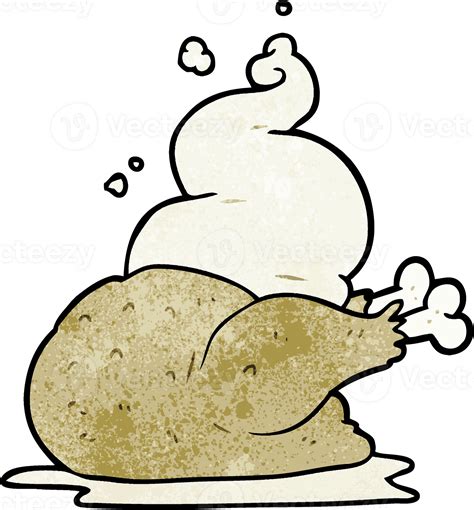 Cartoon Whole Cooked Chicken 45321573 Png