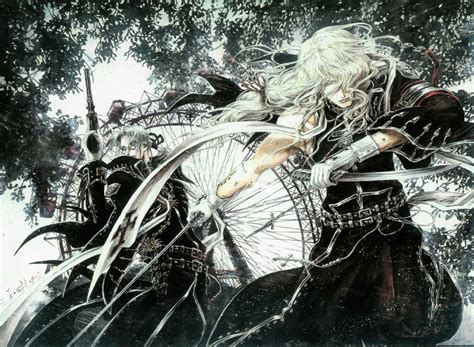 Abel Nightroad And Hugue De Watteau Trinity Blood Drawn By Shibamoto