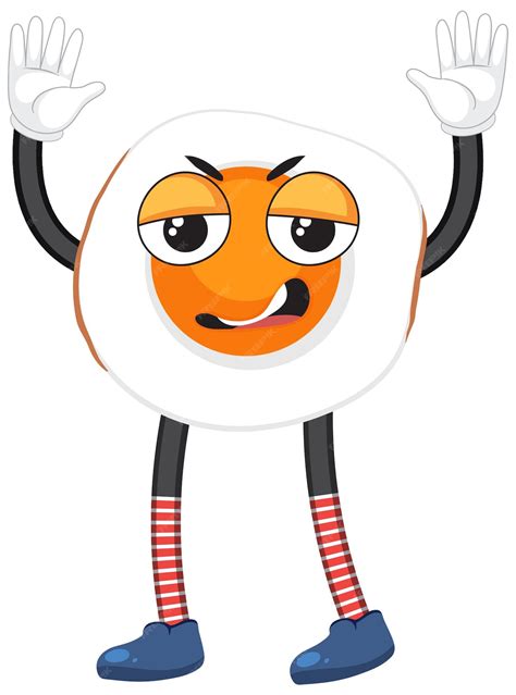 Premium Vector Egg Cartoon Character Isolated