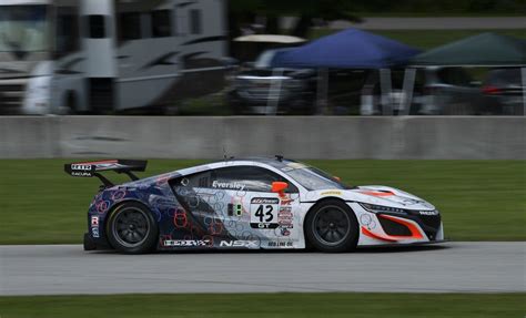 2017 Acura NSX GT3 Race Car Top Speed