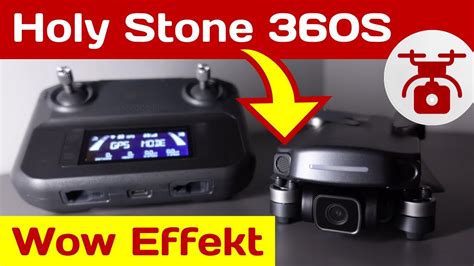 Holy Stone HS360S REVIEW Drohne für Anfänger Kameradrohne mit GPS DJI