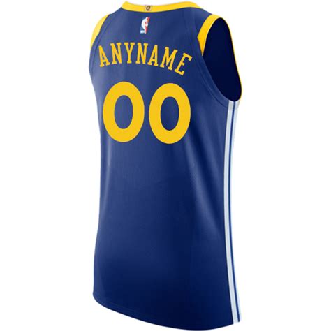 Golden State Warriors Nike Men's Custom Authentic On Court Icon Jersey ...