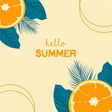 Premium Vector Summer Vector Backgroundholiday Concepts Suitable For