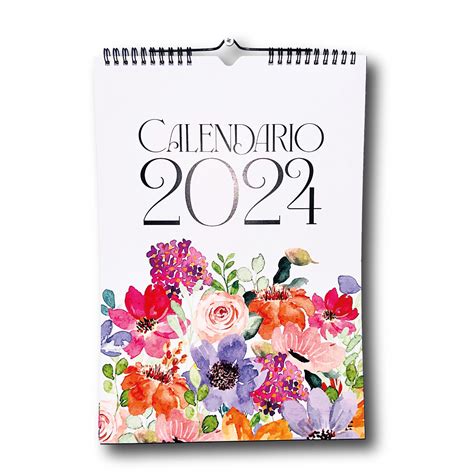 Print Spot Calendario 2024 Flores