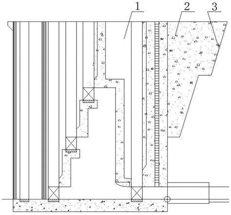 一种塔式进水口背部回填混凝土结构的制作方法
