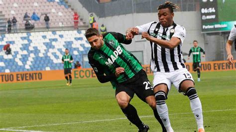 Sassuolo Udinese 1 1 Cronaca Del Match E Tabellino Sport Meteoweek